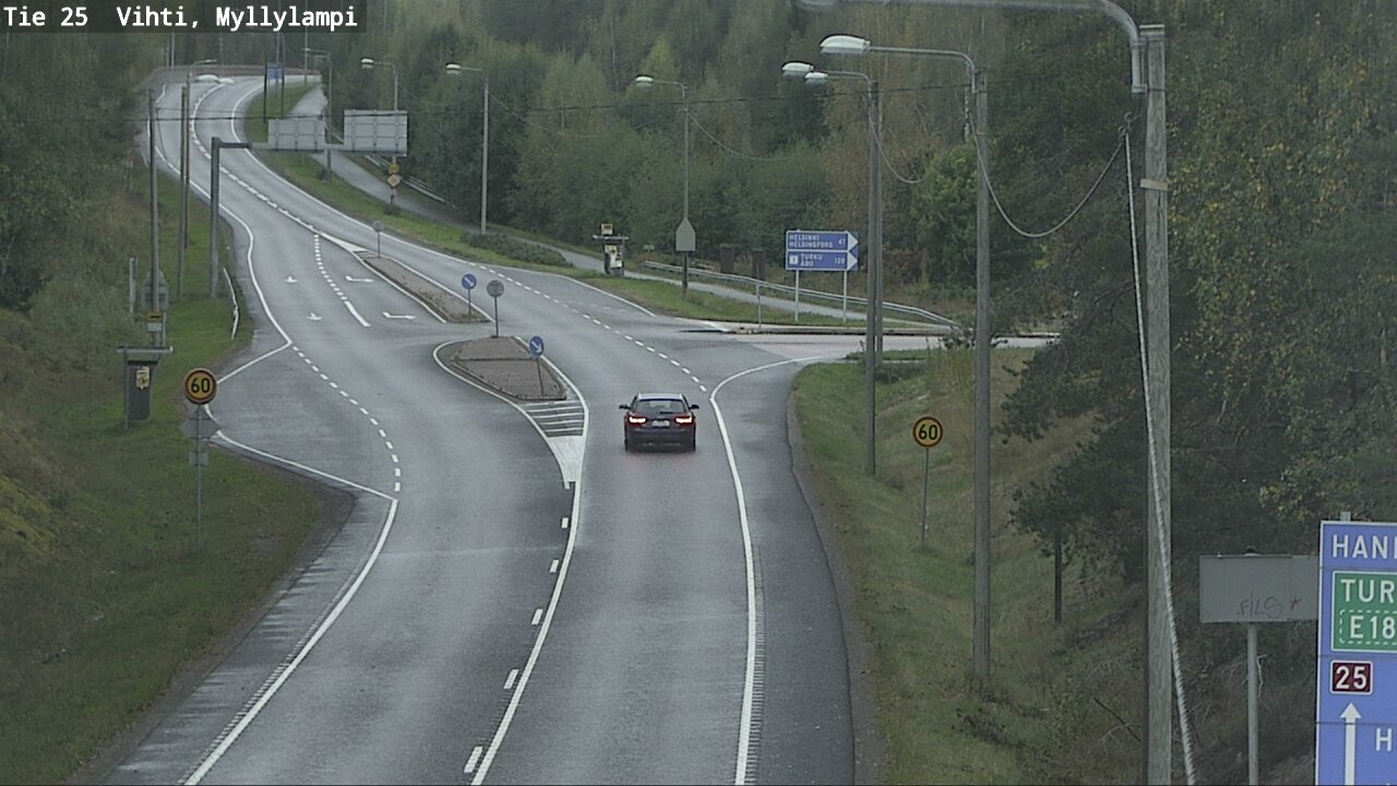 Kelikamerat Kuva Tie 25 Lohja Myllylampi, Lohja, Uusimaa