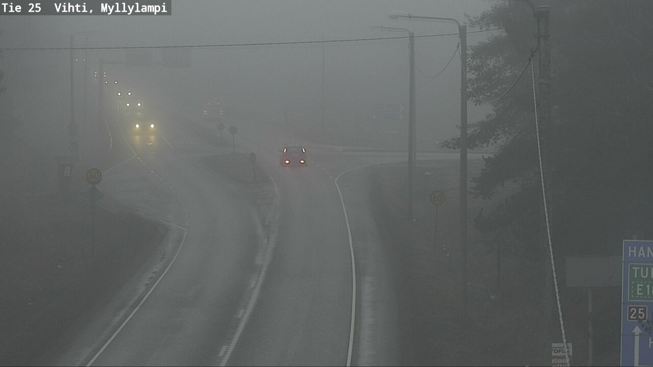 Kelikamerat Kuva Tie 25 Lohja Myllylampi, Lohja, Uusimaa