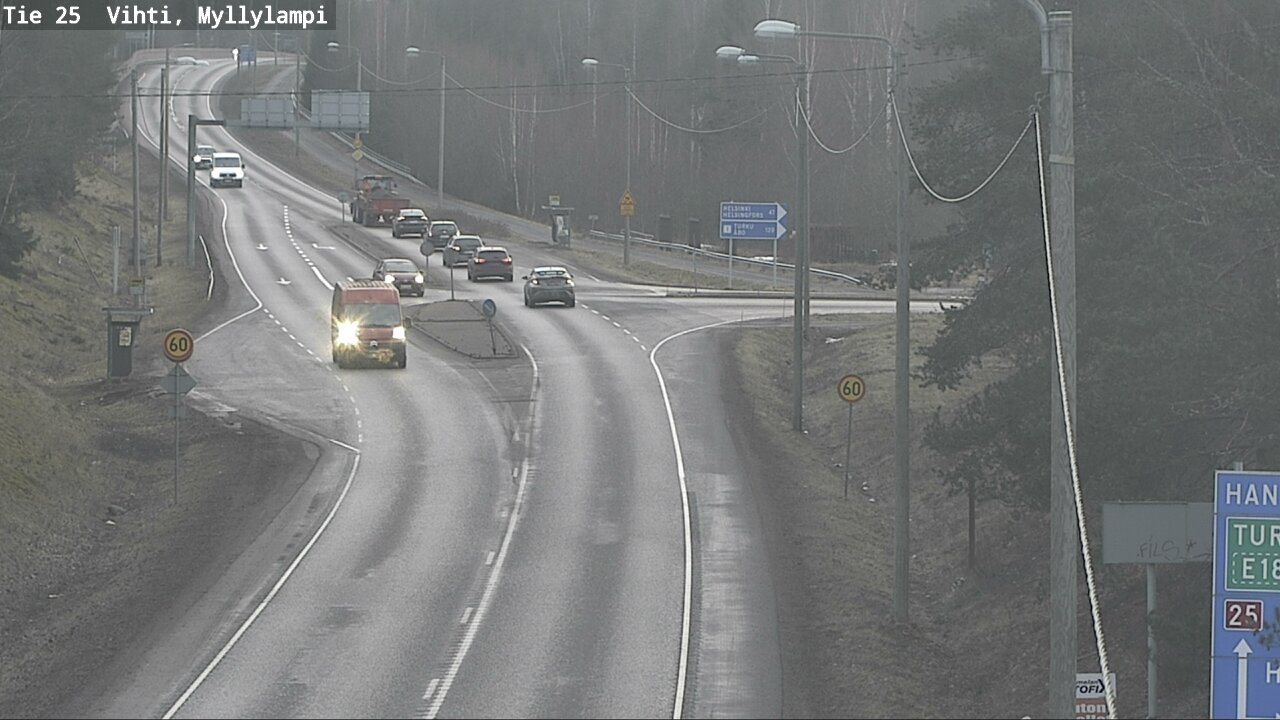 Kelikamerat Kuva Tie 25 Lohja Myllylampi, Lohja, Uusimaa