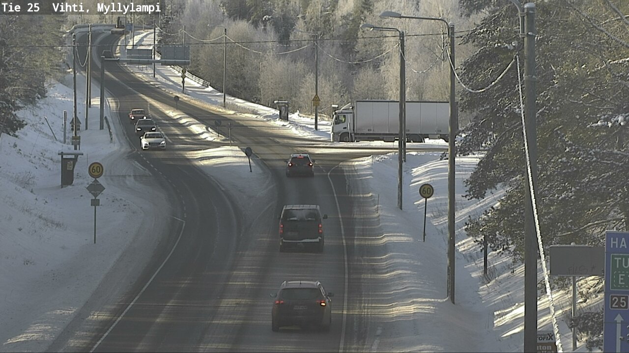 Kelikamerat Kuva Tie 25 Lohja Myllylampi, Lohja, Uusimaa