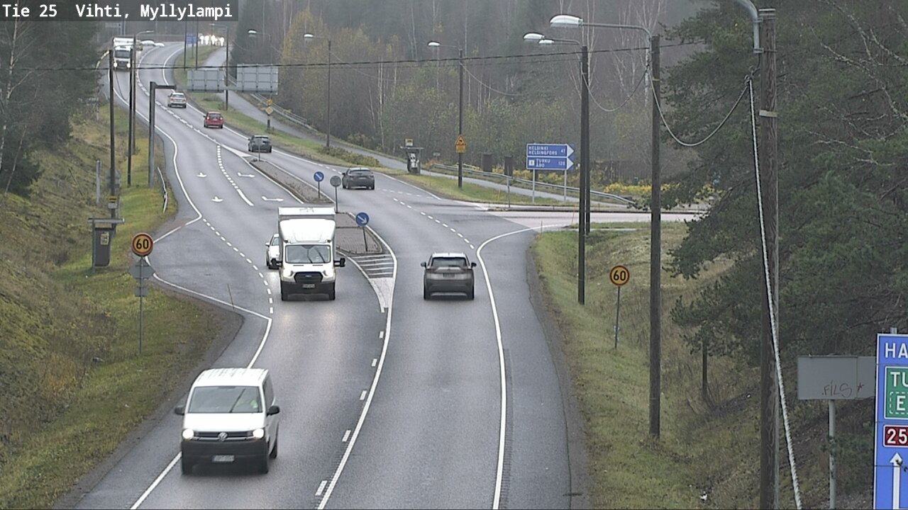 Kelikamerat Kuva Tie 25 Lohja Myllylampi, Lohja, Uusimaa