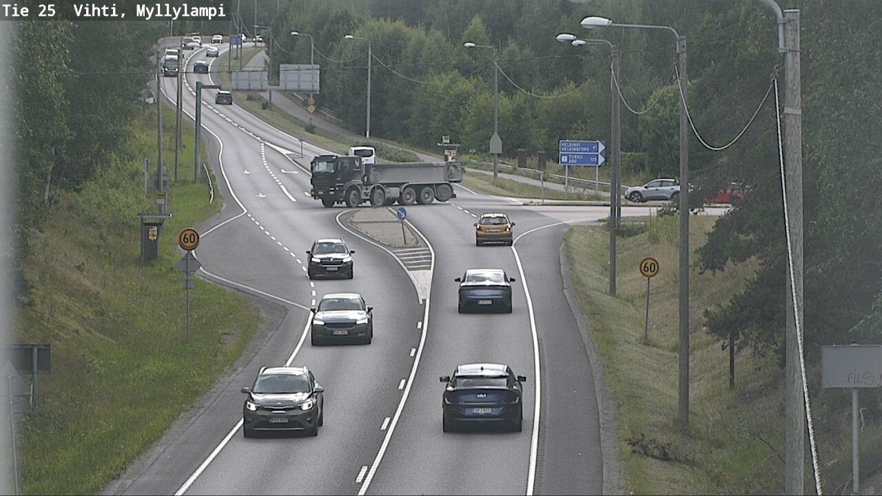 Kelikamerat Kuva Tie 25 Lohja Myllylampi, Lohja, Uusimaa