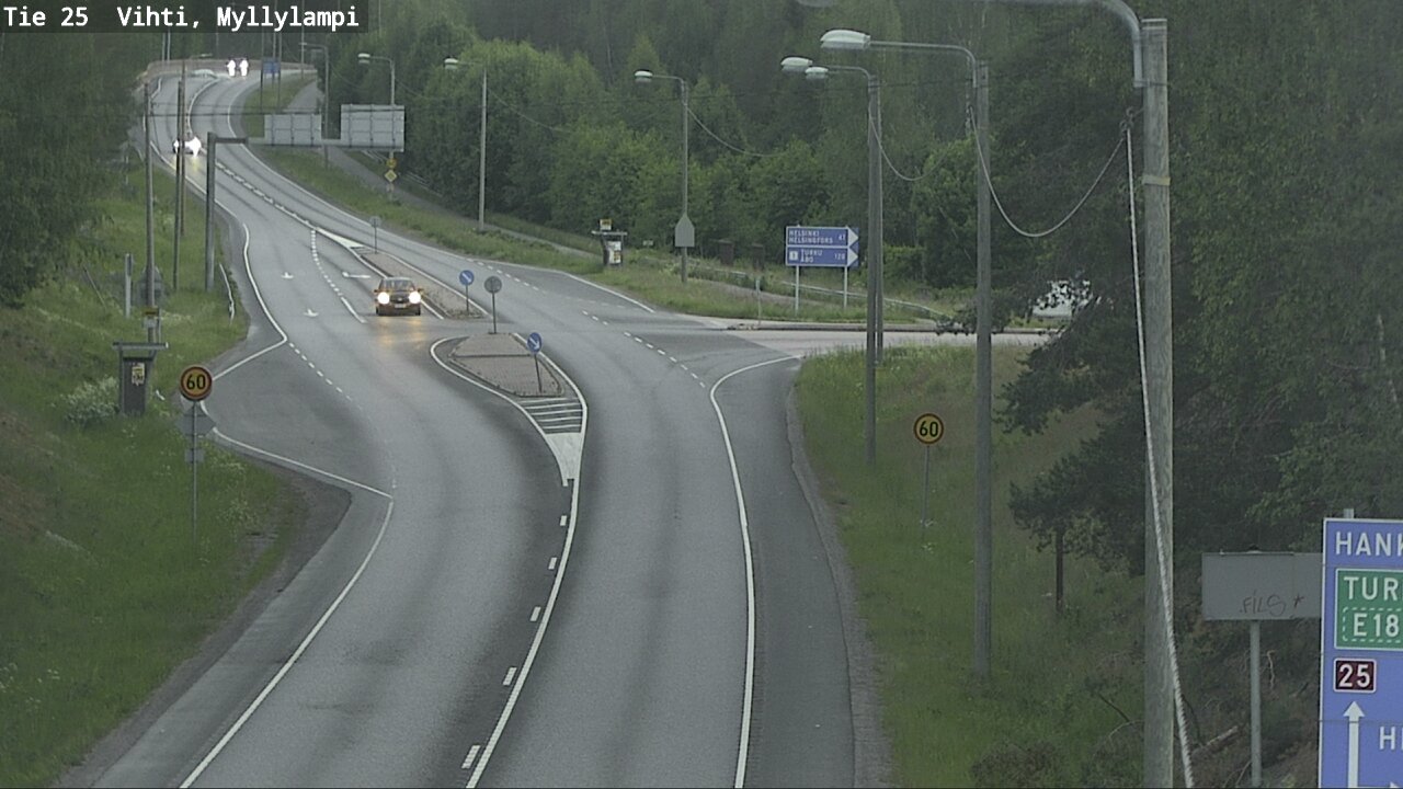 Kelikamerat Kuva Tie 25 Lohja Myllylampi, Lohja, Uusimaa
