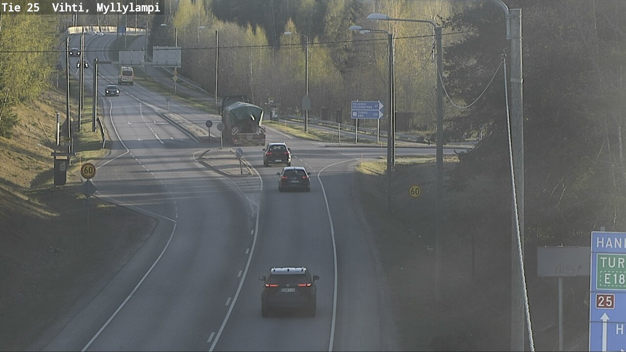 Kelikamerat Kuva Tie 25 Lohja Myllylampi, Lohja, Uusimaa
