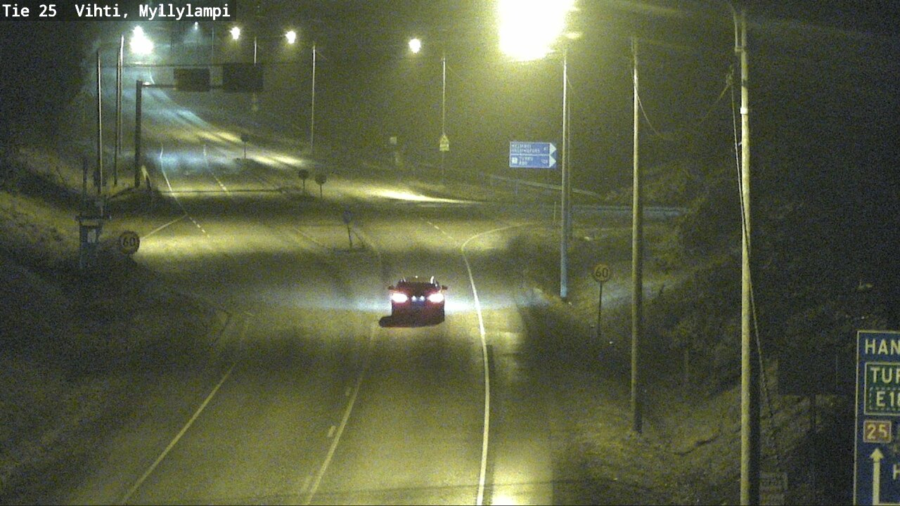 Kelikamerat Kuva Tie 25 Lohja Myllylampi, Lohja, Uusimaa