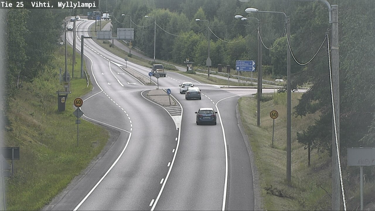 Kelikamerat Kuva Tie 25 Lohja Myllylampi, Lohja, Uusimaa