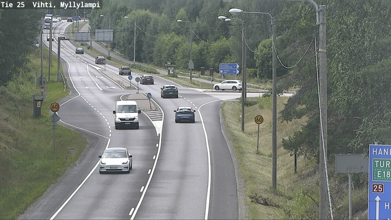 Kelikamerat Kuva Tie 25 Lohja Myllylampi, Lohja, Uusimaa