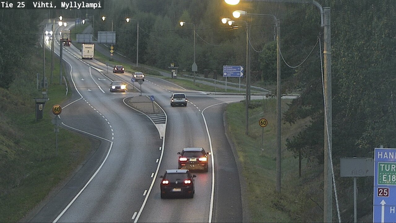 Kelikamerat Kuva Tie 25 Lohja Myllylampi, Lohja, Uusimaa