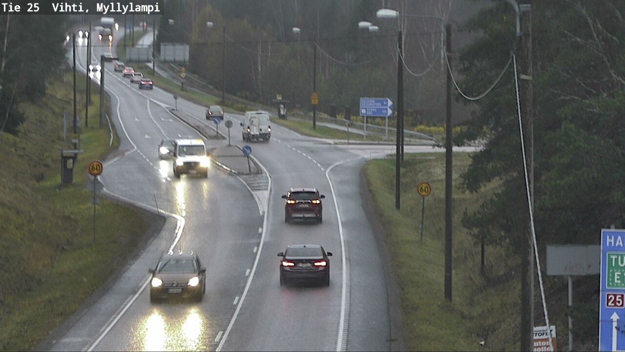 Kelikamerat Kuva Tie 25 Lohja Myllylampi, Lohja, Uusimaa