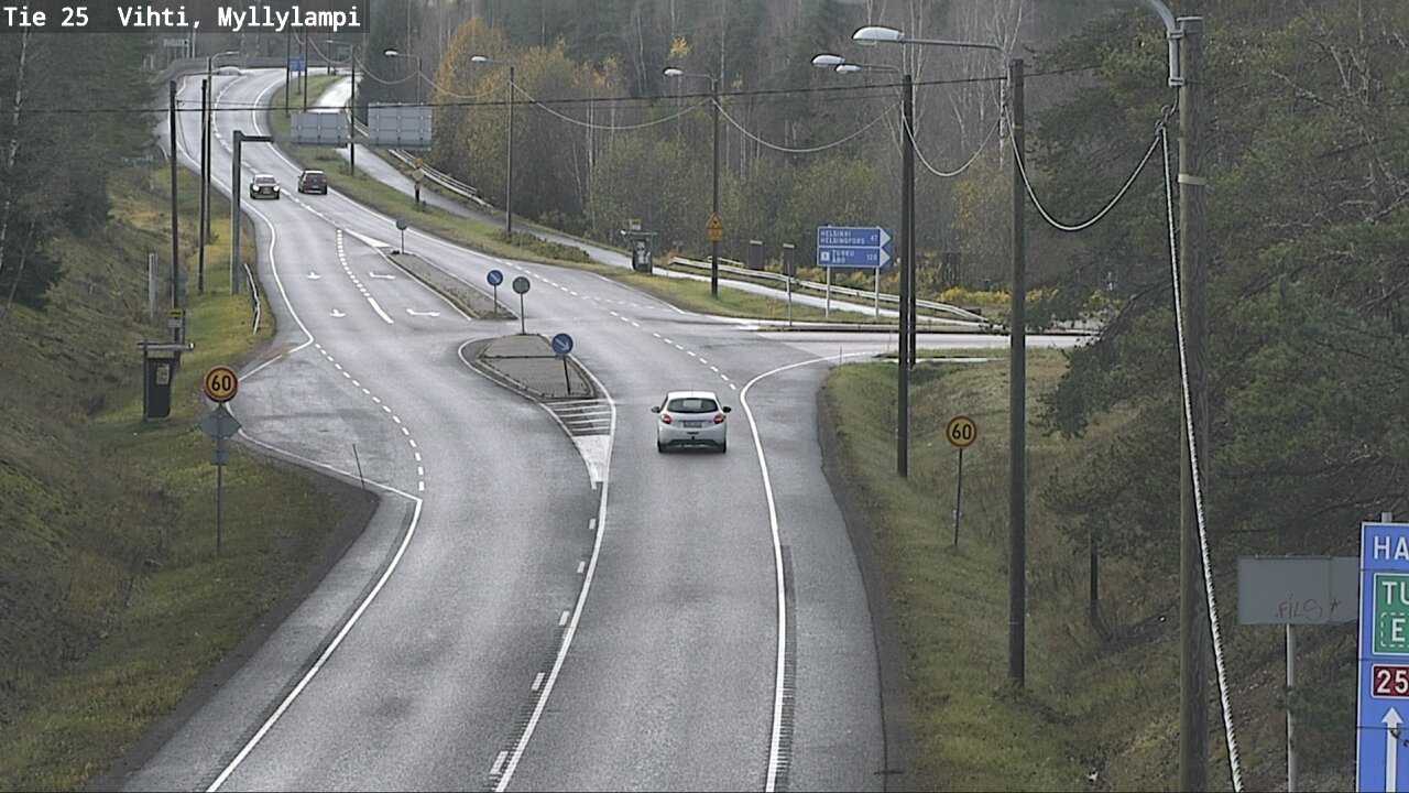 Kelikamerat Kuva Tie 25 Lohja Myllylampi, Lohja, Uusimaa