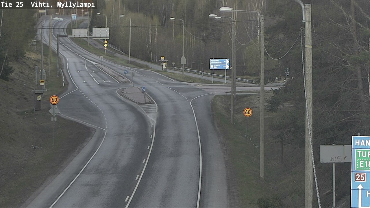 Kelikamerat Kuva Tie 25 Lohja Myllylampi, Lohja, Uusimaa