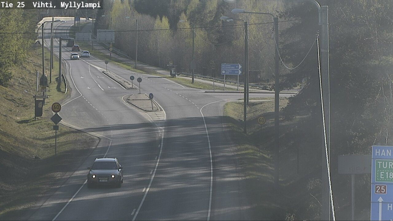 Kelikamerat Kuva Tie 25 Lohja Myllylampi, Lohja, Uusimaa