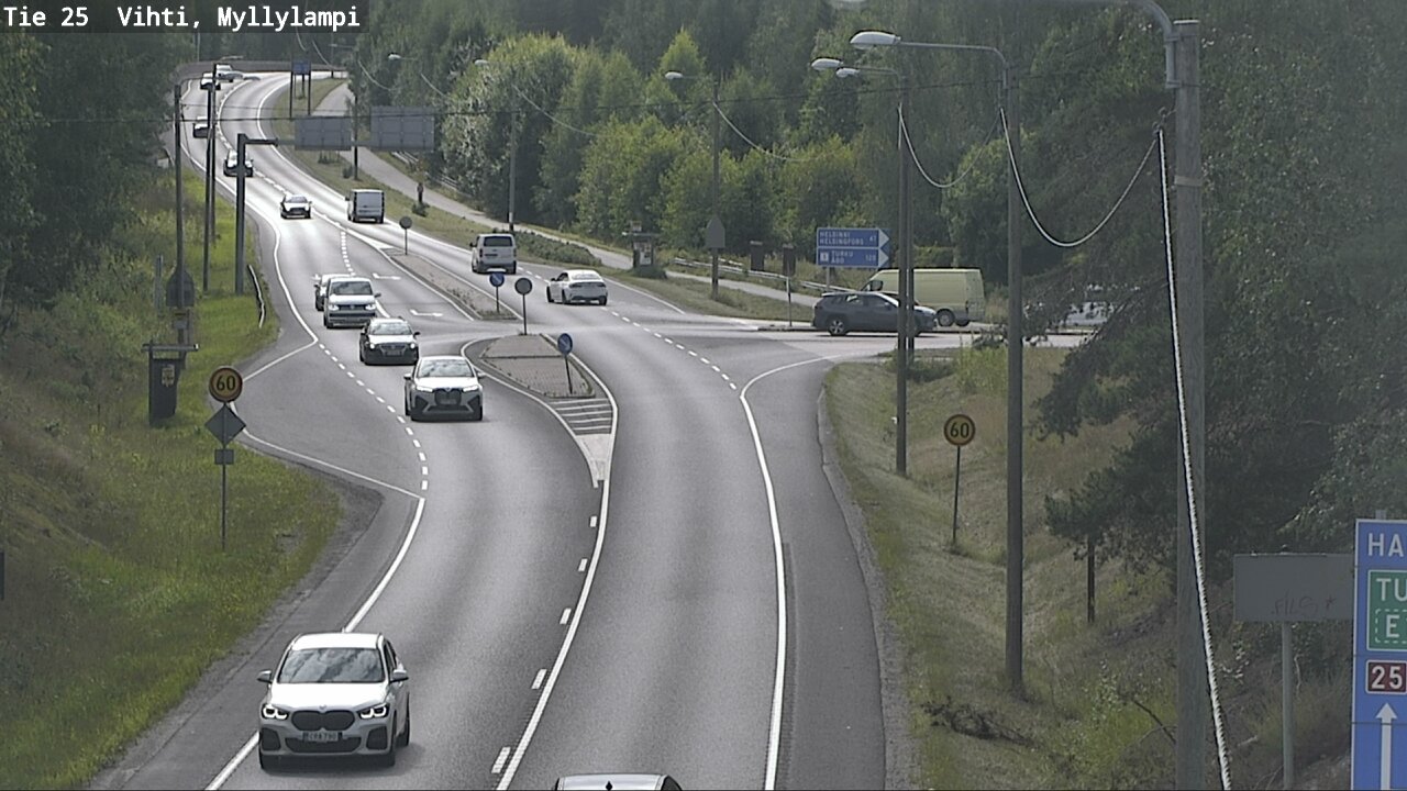 Kelikamerat Kuva Tie 25 Lohja Myllylampi, Lohja, Uusimaa