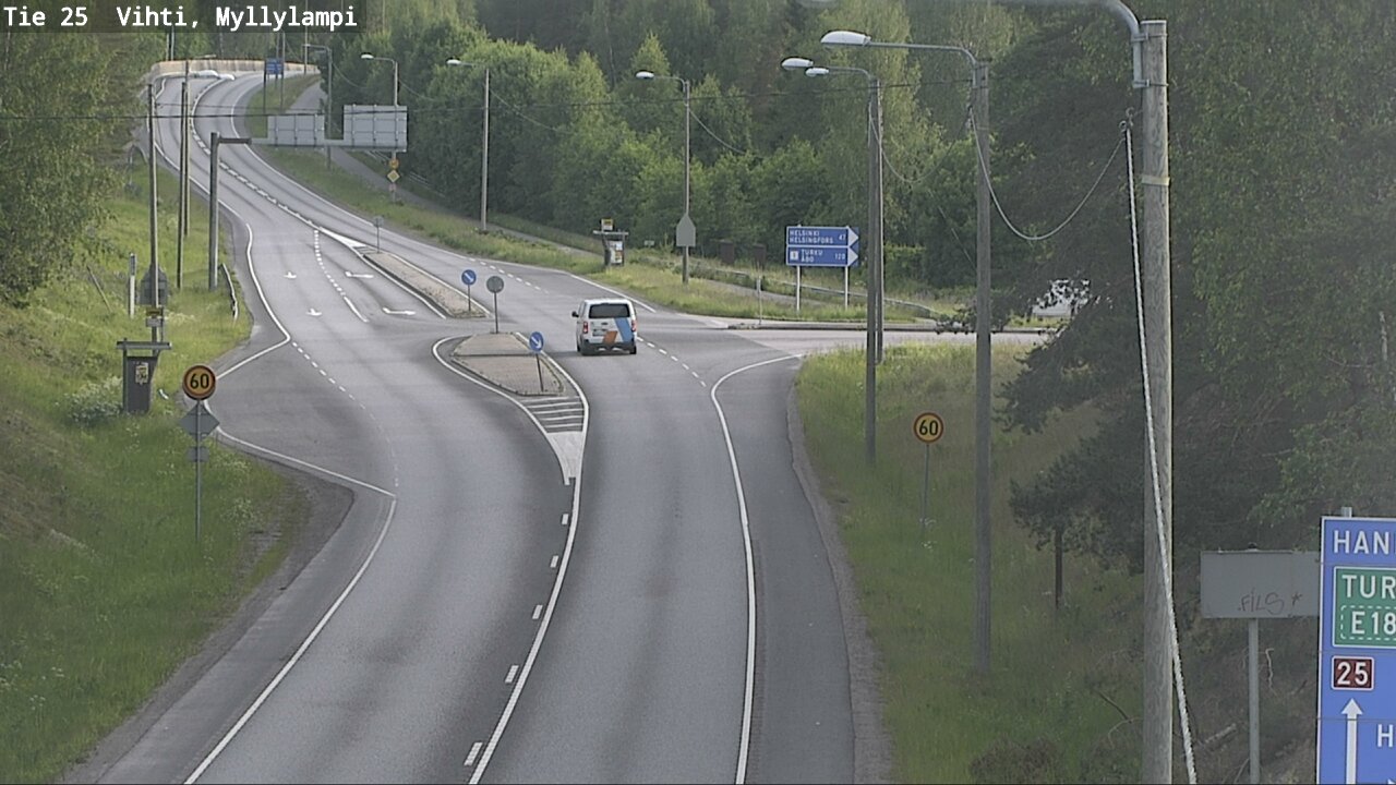 Kelikamerat Kuva Tie 25 Lohja Myllylampi, Lohja, Uusimaa