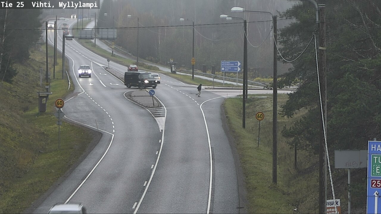 Kelikamerat Kuva Tie 25 Lohja Myllylampi, Lohja, Uusimaa