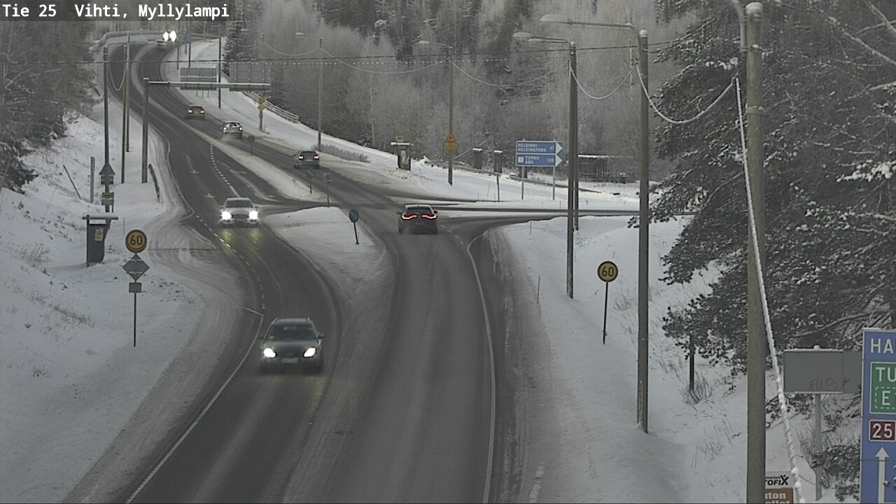 Kelikamerat Kuva Tie 25 Lohja Myllylampi, Lohja, Uusimaa