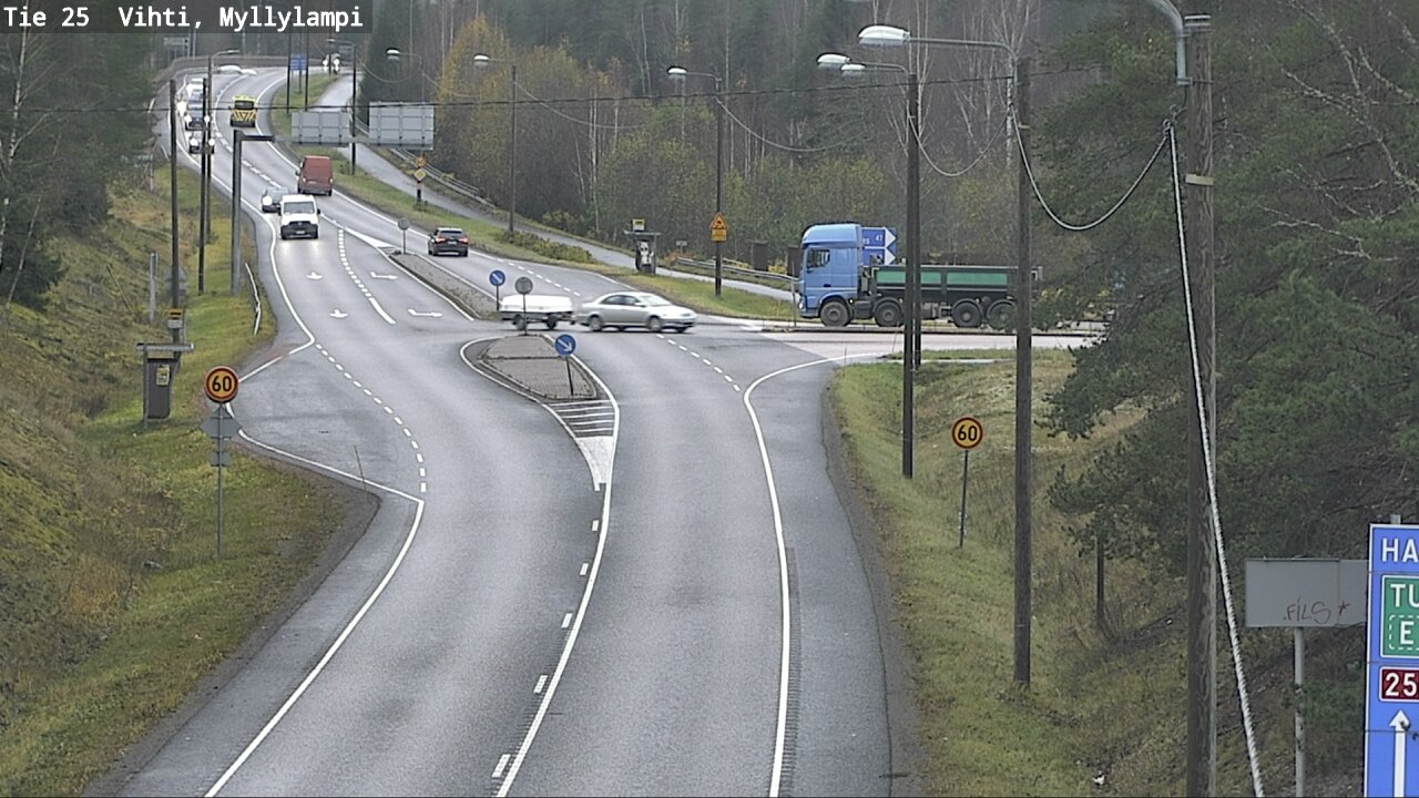 Kelikamerat Kuva Tie 25 Lohja Myllylampi, Lohja, Uusimaa