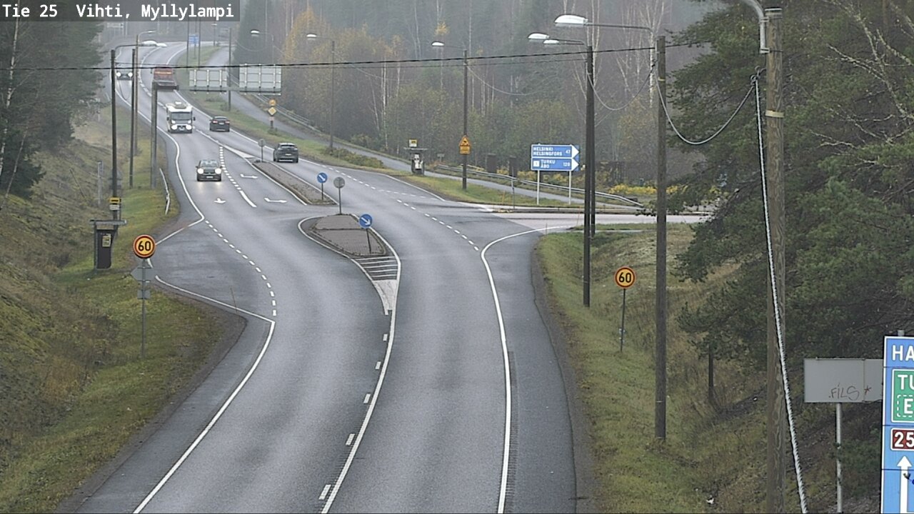 Kelikamerat Kuva Tie 25 Lohja Myllylampi, Lohja, Uusimaa