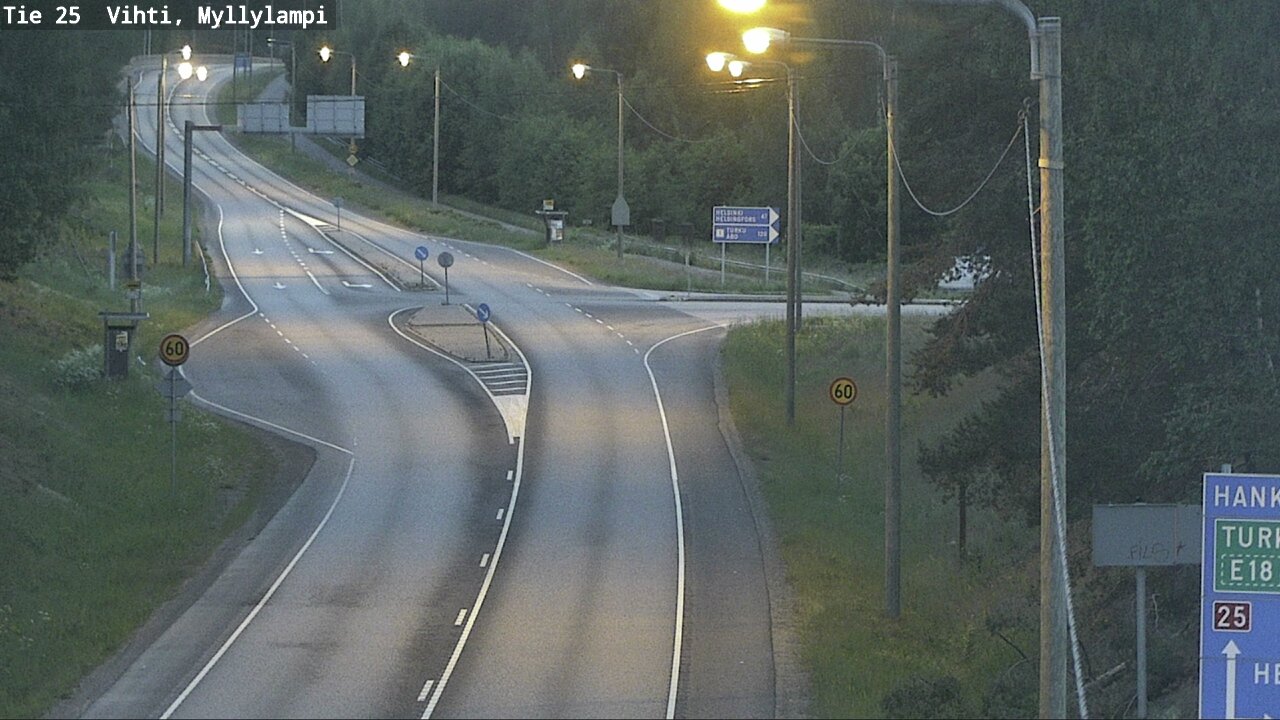 Kelikamerat Kuva Tie 25 Lohja Myllylampi, Lohja, Uusimaa