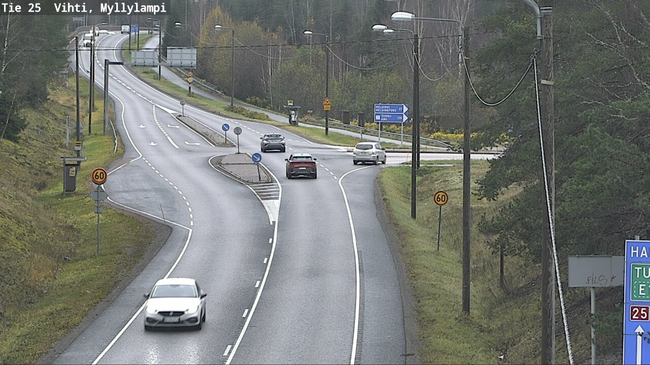 Kelikamerat Kuva Tie 25 Lohja Myllylampi, Lohja, Uusimaa