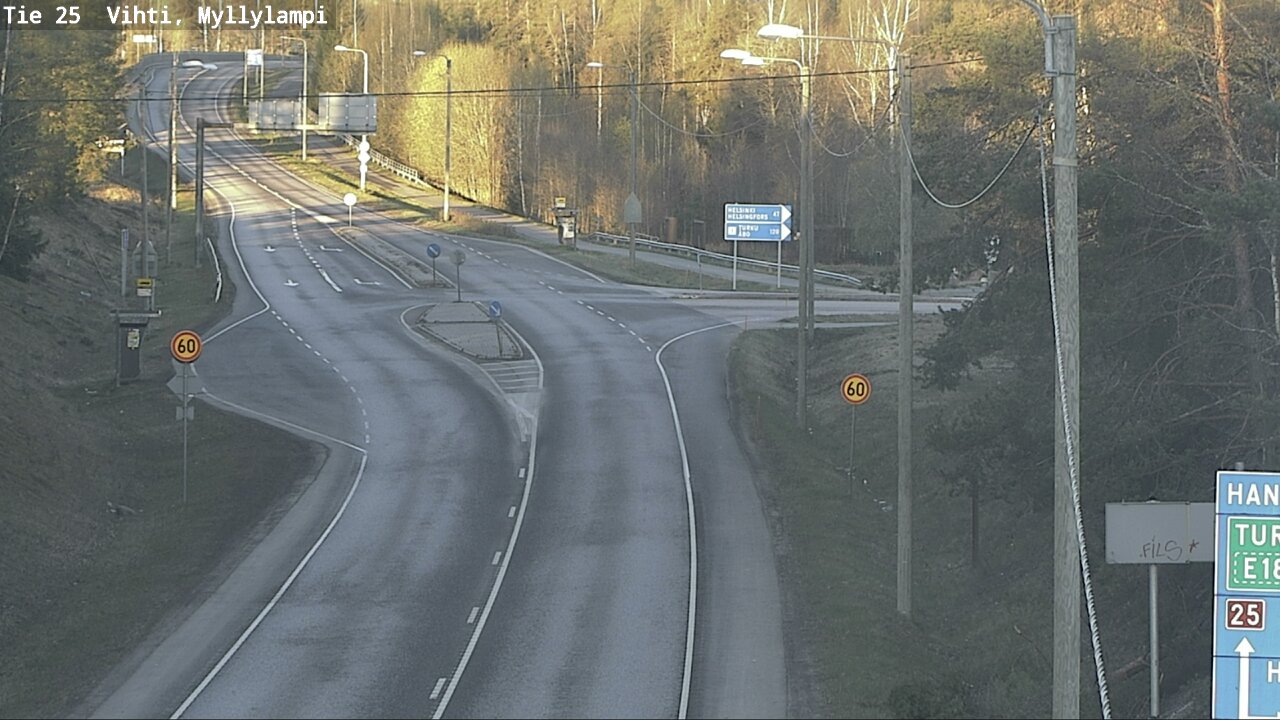 Kelikamerat Kuva Tie 25 Lohja Myllylampi, Lohja, Uusimaa