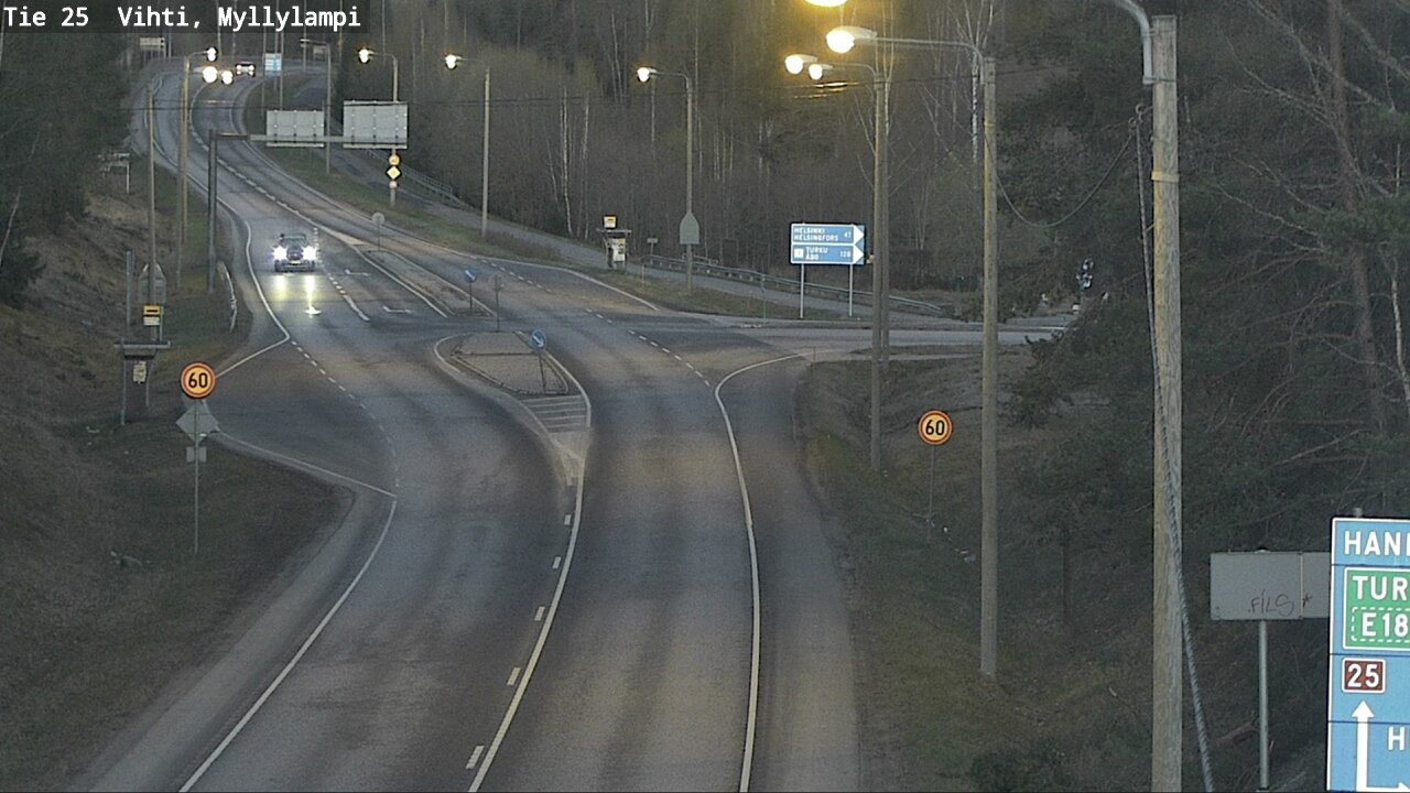 Kelikamerat Kuva Tie 25 Lohja Myllylampi, Lohja, Uusimaa