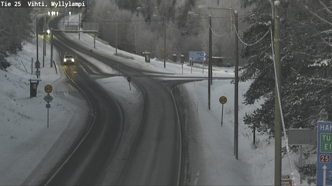 Kelikamerat Kuva Tie 25 Lohja Myllylampi, Lohja, Uusimaa