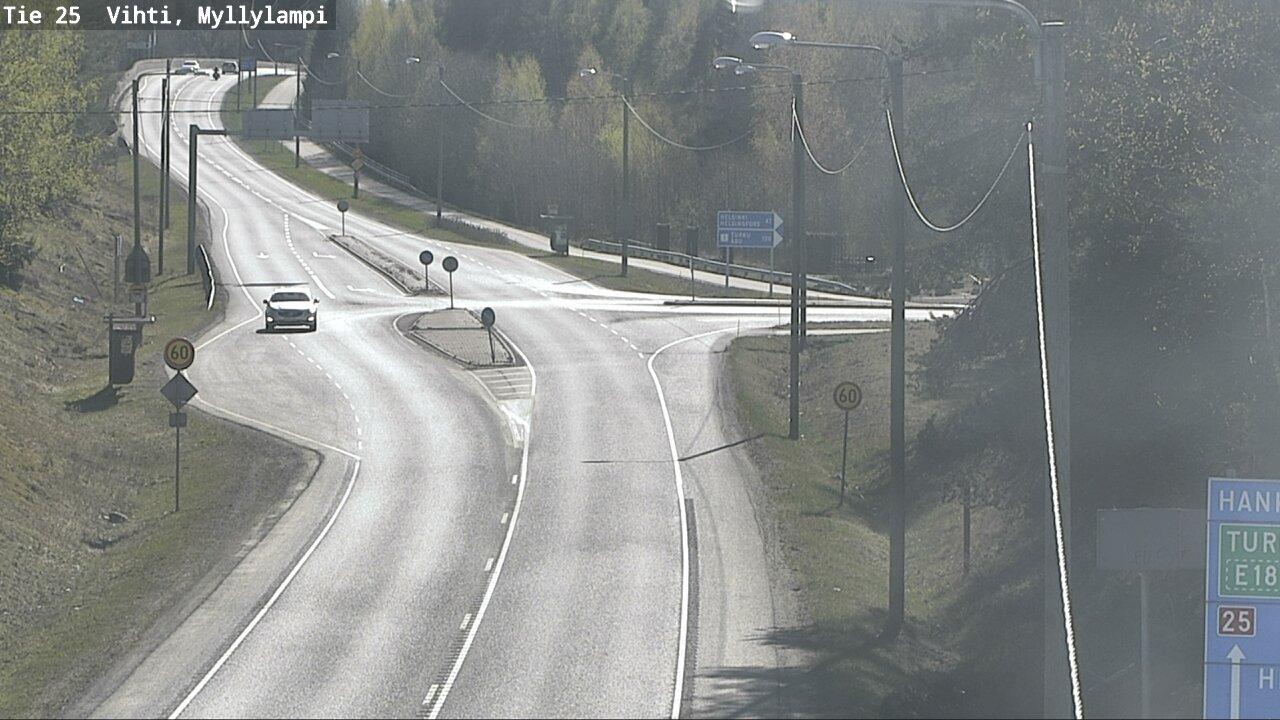 Kelikamerat Kuva Tie 25 Lohja Myllylampi, Lohja, Uusimaa