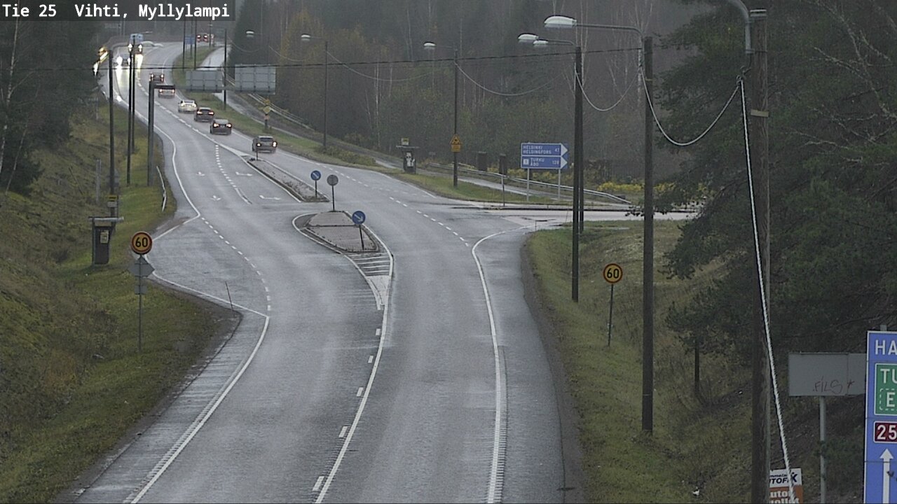 Kelikamerat Kuva Tie 25 Lohja Myllylampi, Lohja, Uusimaa