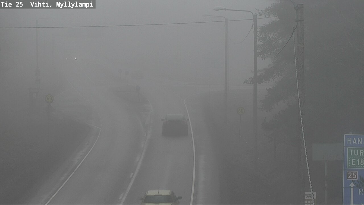 Kelikamerat Kuva Tie 25 Lohja Myllylampi, Lohja, Uusimaa