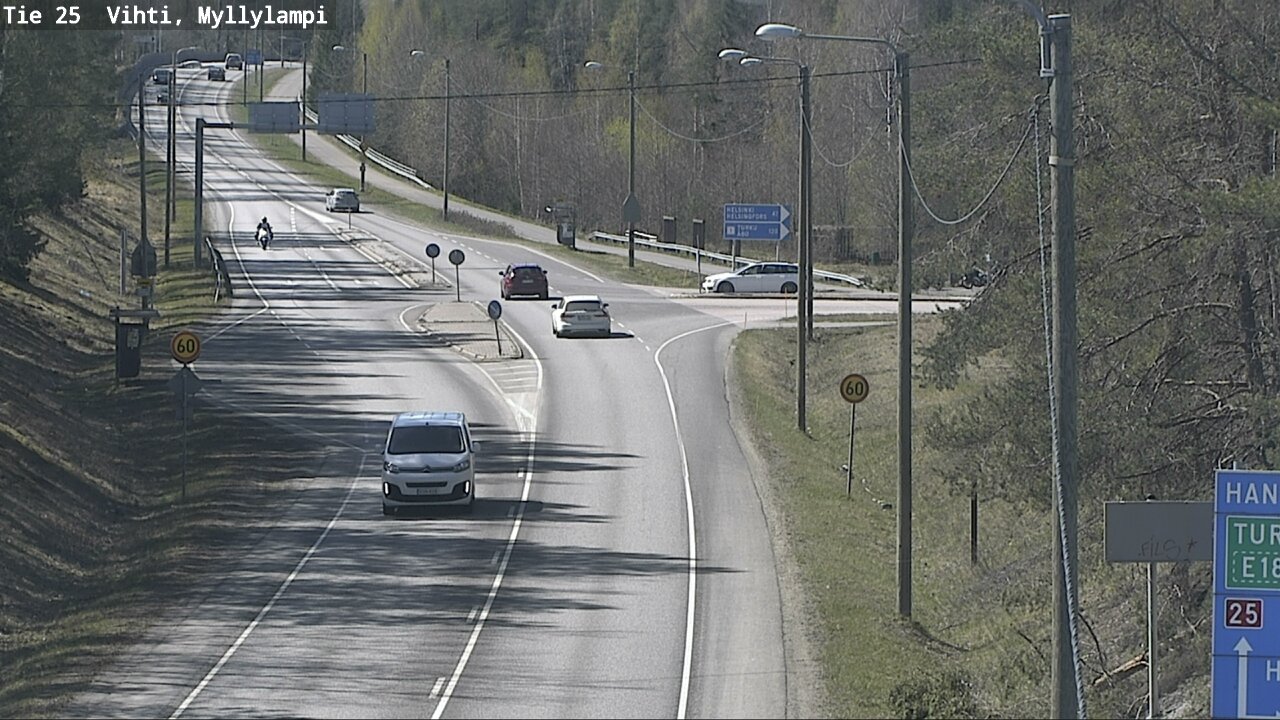 Kelikamerat Kuva Tie 25 Lohja Myllylampi, Lohja, Uusimaa
