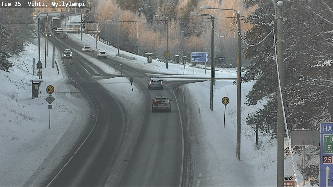 Kelikamerat Kuva Tie 25 Lohja Myllylampi, Lohja, Uusimaa