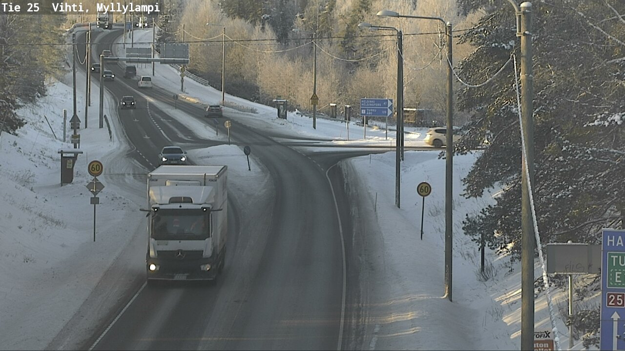 Kelikamerat Kuva Tie 25 Lohja Myllylampi, Lohja, Uusimaa