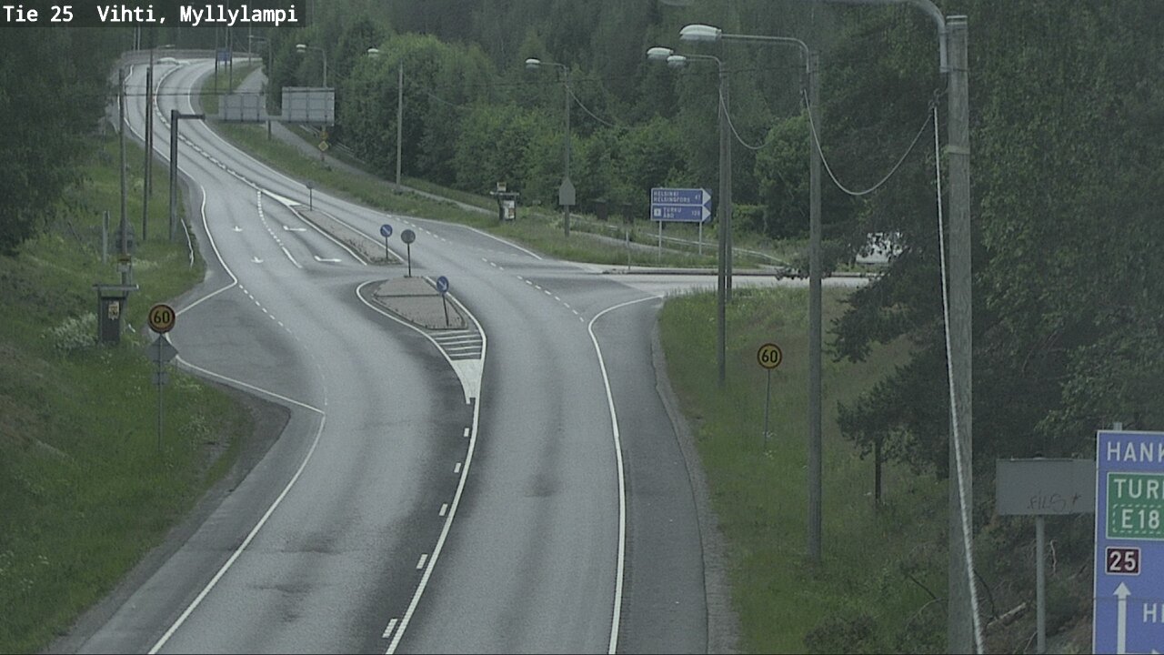 Kelikamerat Kuva Tie 25 Lohja Myllylampi, Lohja, Uusimaa