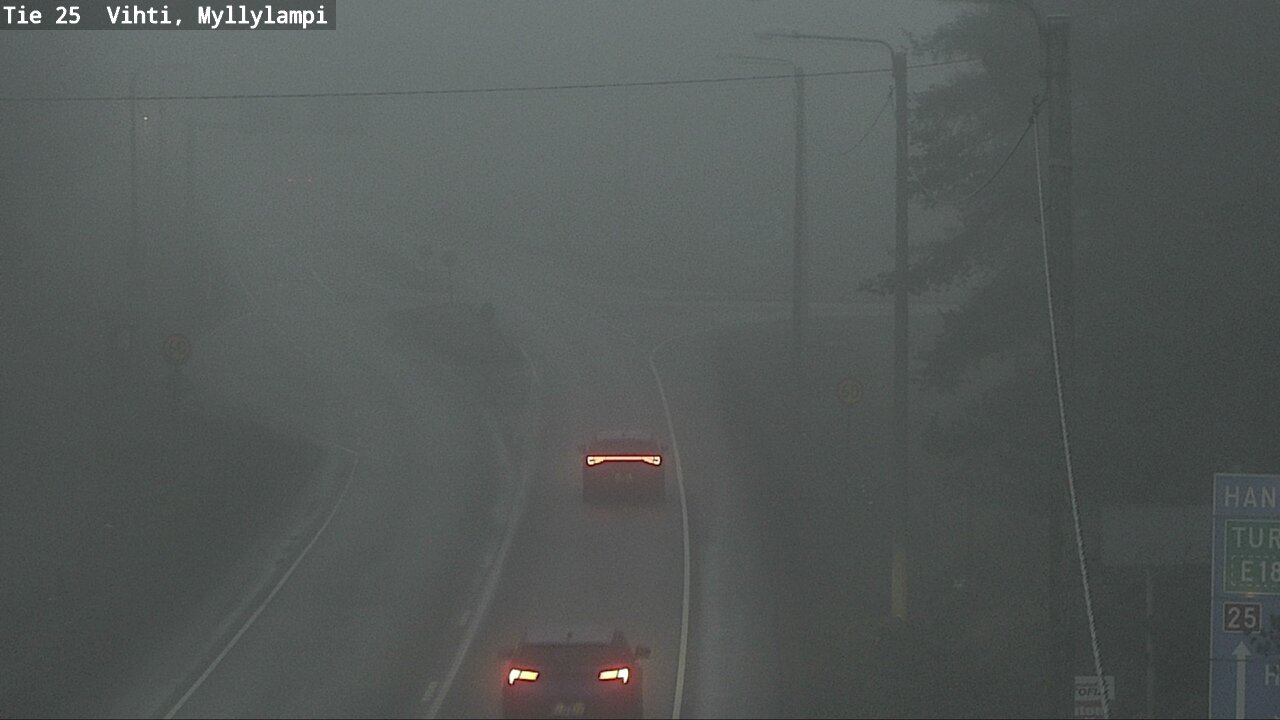 Kelikamerat Kuva Tie 25 Lohja Myllylampi, Lohja, Uusimaa