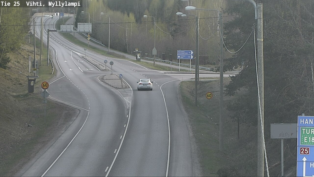 Kelikamerat Kuva Tie 25 Lohja Myllylampi, Lohja, Uusimaa