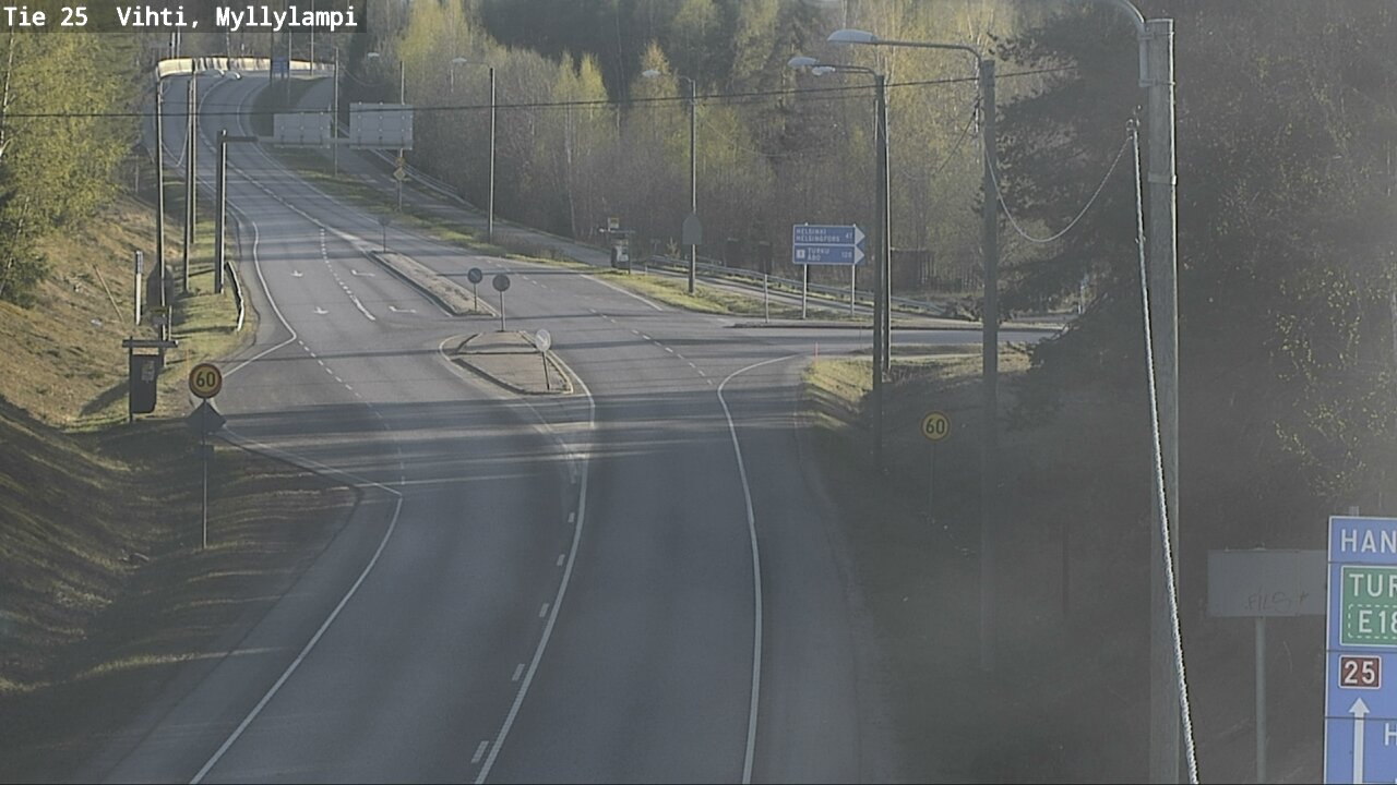 Kelikamerat Kuva Tie 25 Lohja Myllylampi, Lohja, Uusimaa