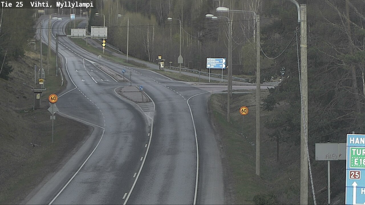 Kelikamerat Kuva Tie 25 Lohja Myllylampi, Lohja, Uusimaa