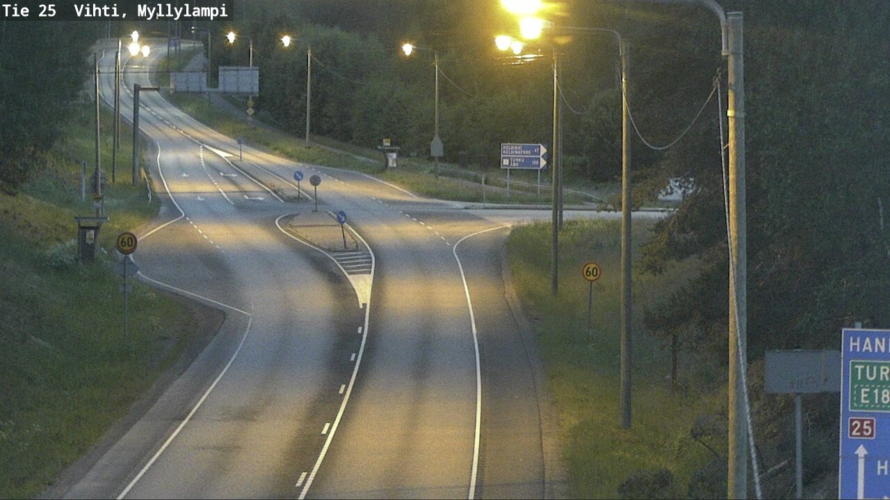 Kelikamerat Kuva Tie 25 Lohja Myllylampi, Lohja, Uusimaa
