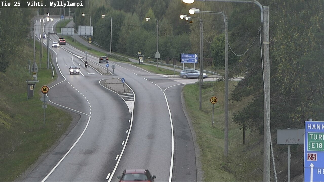 Kelikamerat Kuva Tie 25 Lohja Myllylampi, Lohja, Uusimaa