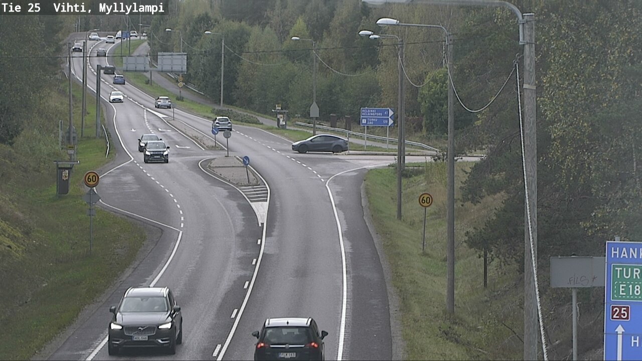 Kelikamerat Kuva Tie 25 Lohja Myllylampi, Lohja, Uusimaa