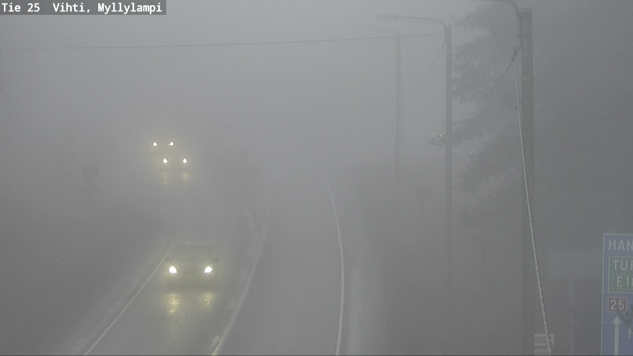 Kelikamerat Kuva Tie 25 Lohja Myllylampi, Lohja, Uusimaa