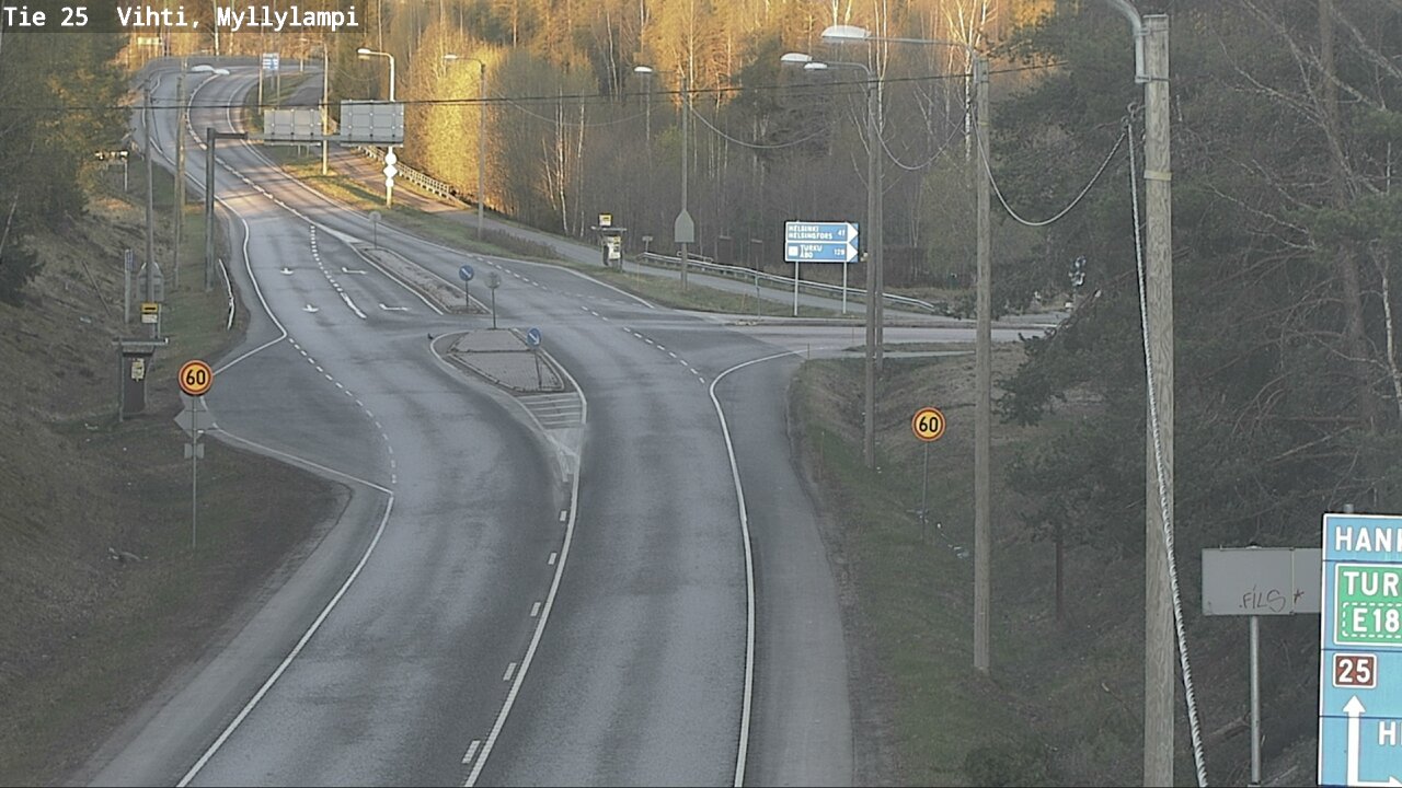 Kelikamerat Kuva Tie 25 Lohja Myllylampi, Lohja, Uusimaa