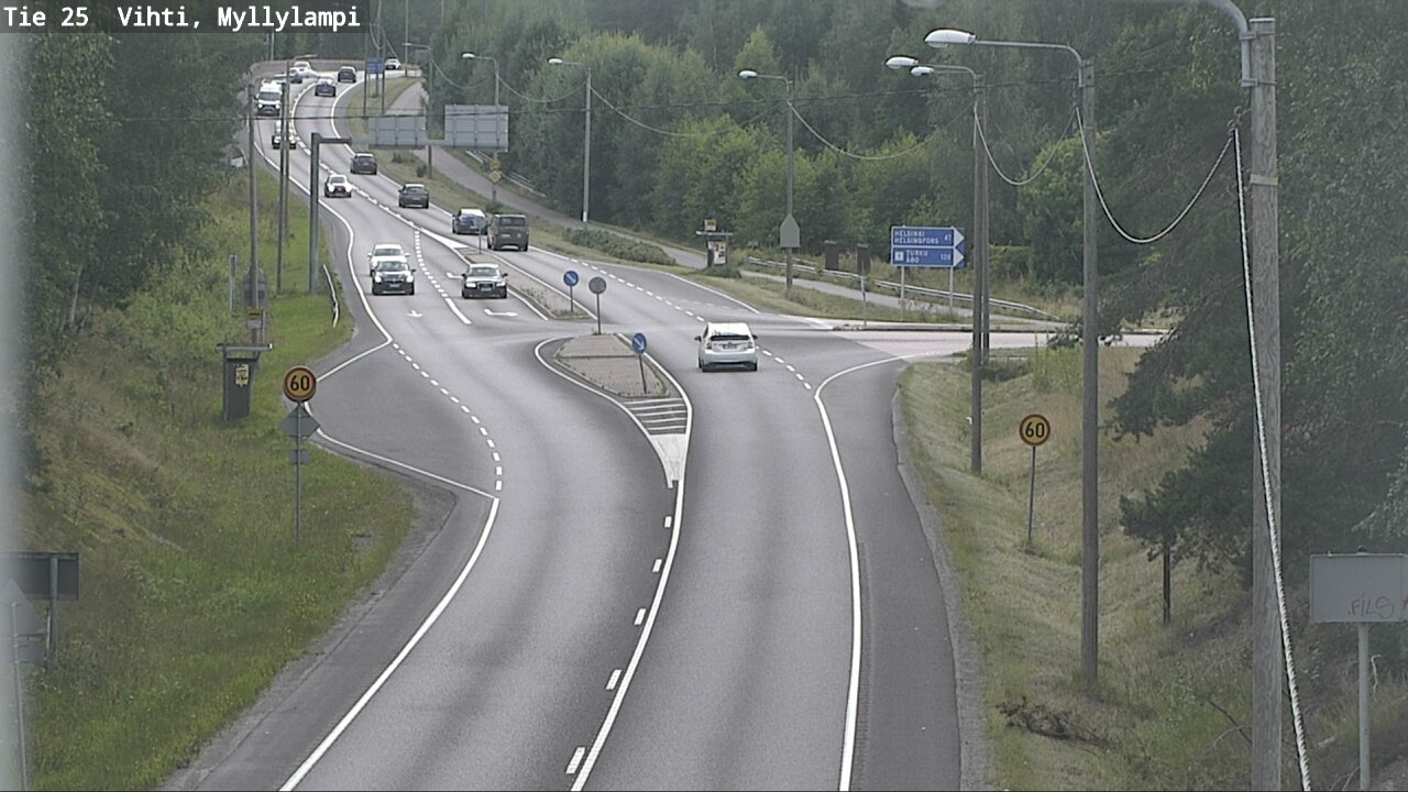 Kelikamerat Kuva Tie 25 Lohja Myllylampi, Lohja, Uusimaa