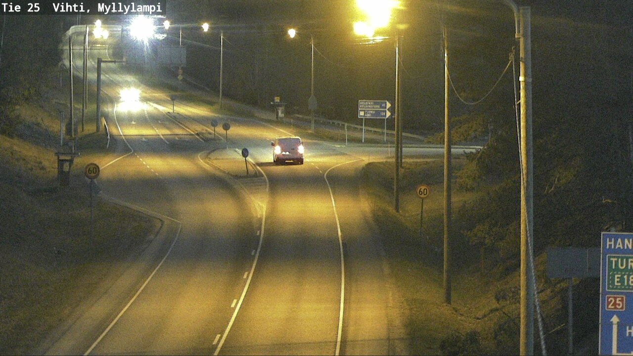 Weather Camera Image Road 25 Lohja Myllylampi, Lohja, Uusimaa