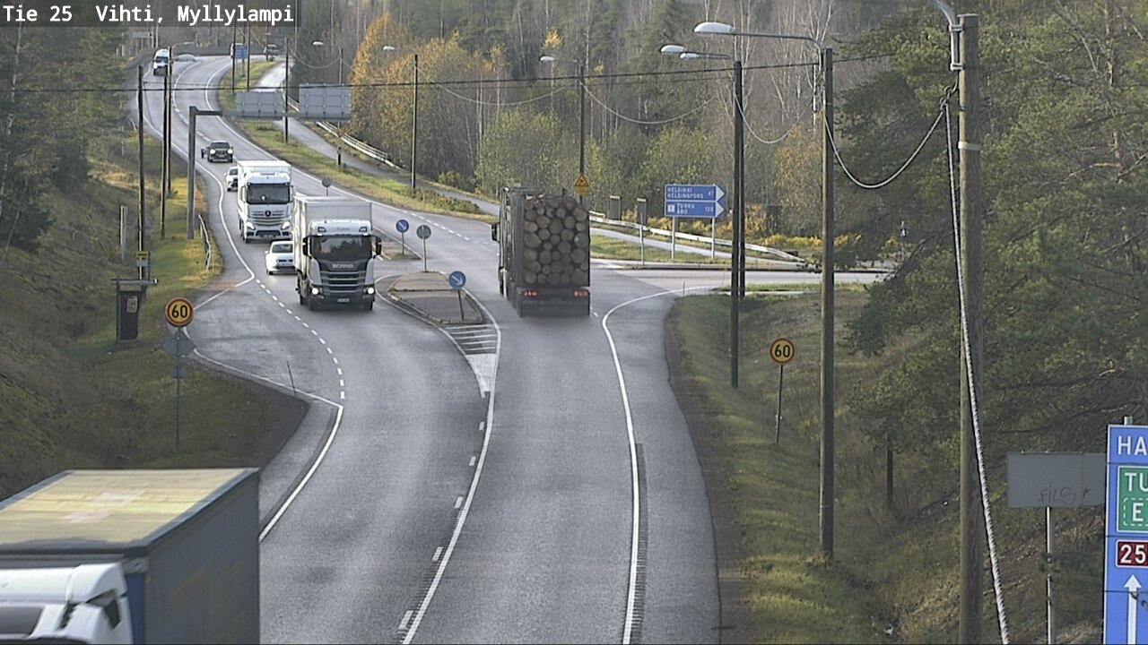 Kelikamerat Kuva Tie 25 Lohja Myllylampi, Lohja, Uusimaa