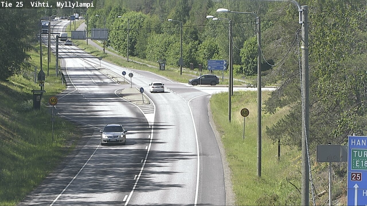 Kelikamerat Kuva Tie 25 Lohja Myllylampi, Lohja, Uusimaa