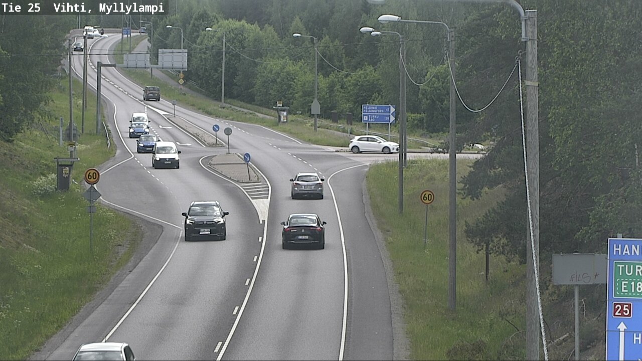 Kelikamerat Kuva Tie 25 Lohja Myllylampi, Lohja, Uusimaa