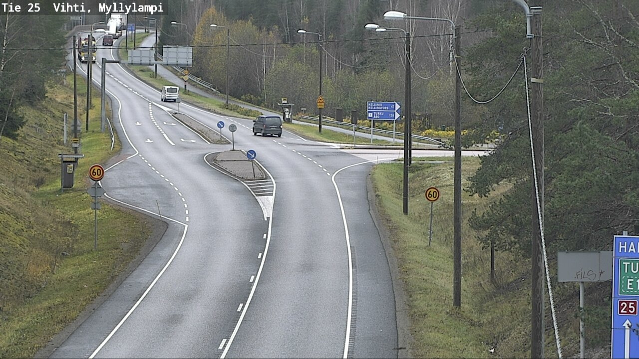 Kelikamerat Kuva Tie 25 Lohja Myllylampi, Lohja, Uusimaa