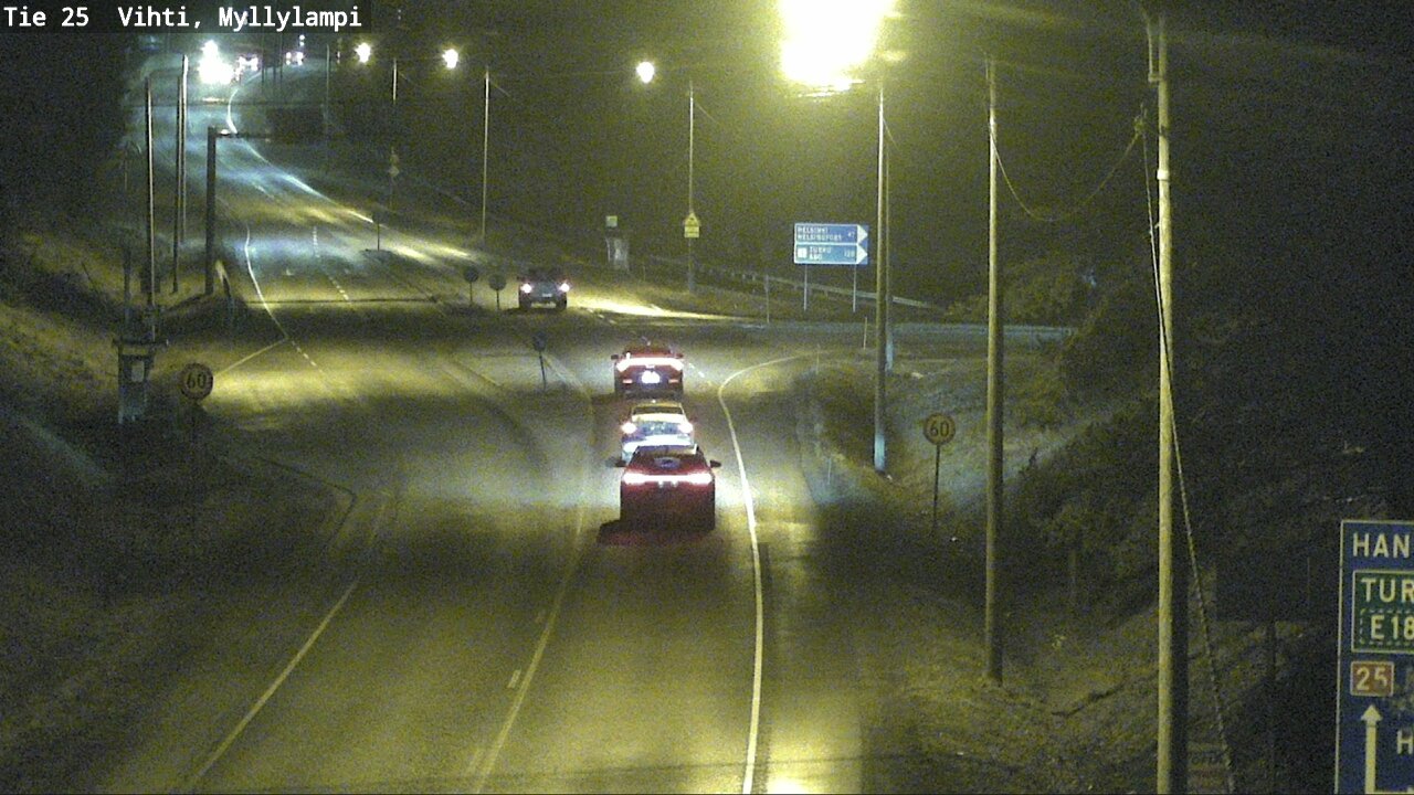 Kelikamerat Kuva Tie 25 Lohja Myllylampi, Lohja, Uusimaa